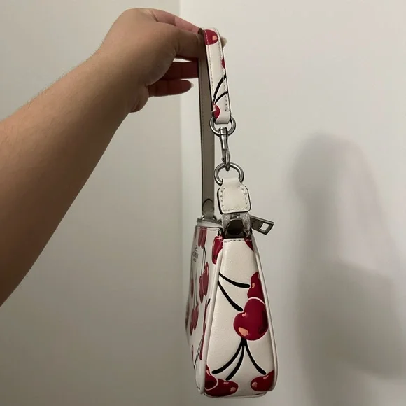 Coach Nolita 19 Cherry Print Shoulder Bag - Picture 2 of 6